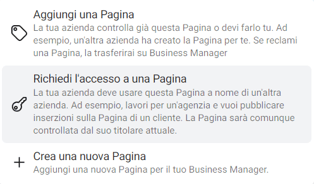 Screen BM - RIchiedi Accesso